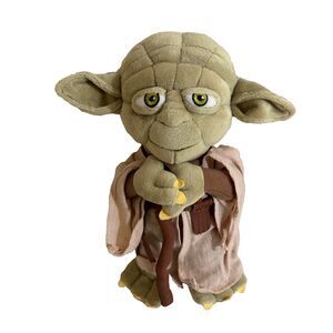 Disney Parks Star Wars Plush Stuffed Toy Master Yoda 8" Jedi